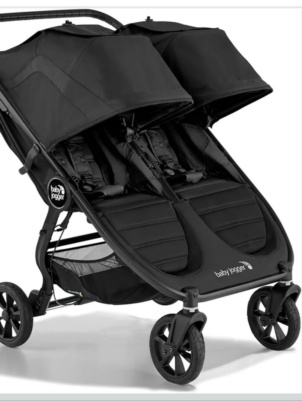 CITY MINI GT BABY JOGGER DOUBLE STROLLER BLACK $799 BLOOMINGDALE'S LIKE NEW BOX